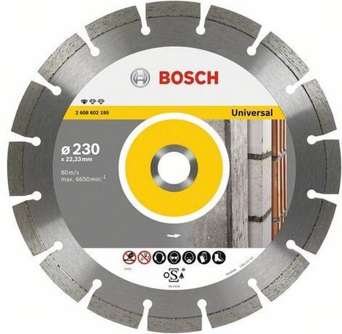 Bosch Slijpmachine GWS 1400 (Diamantschijf)