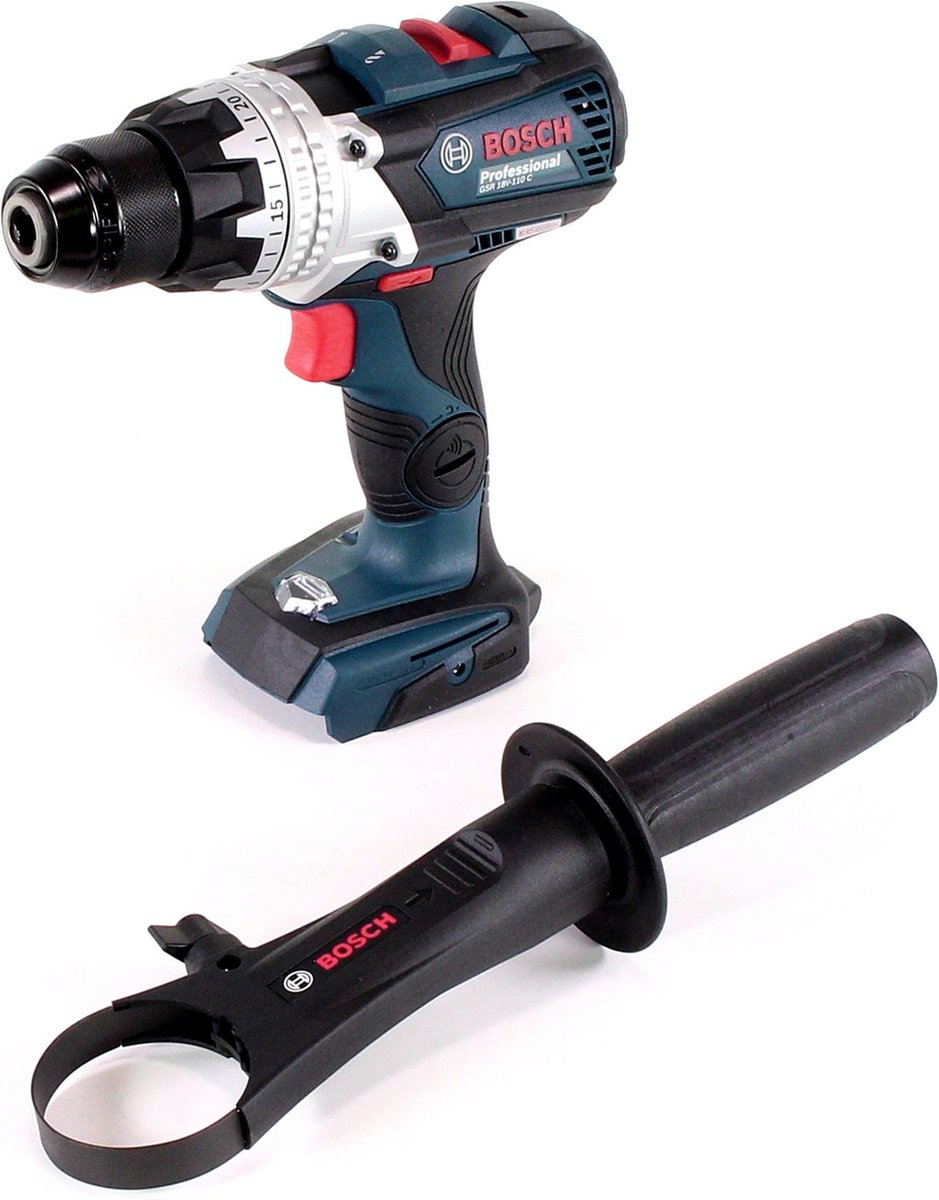 Bosch Professional GSR 18V-110 C Accu Schroefboormachine Bluetooth 18V Basic Body - 06019G0108